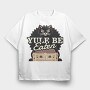 Cat Gingerbread House Ginger, Tricou Oversize Barbati (Unisex)