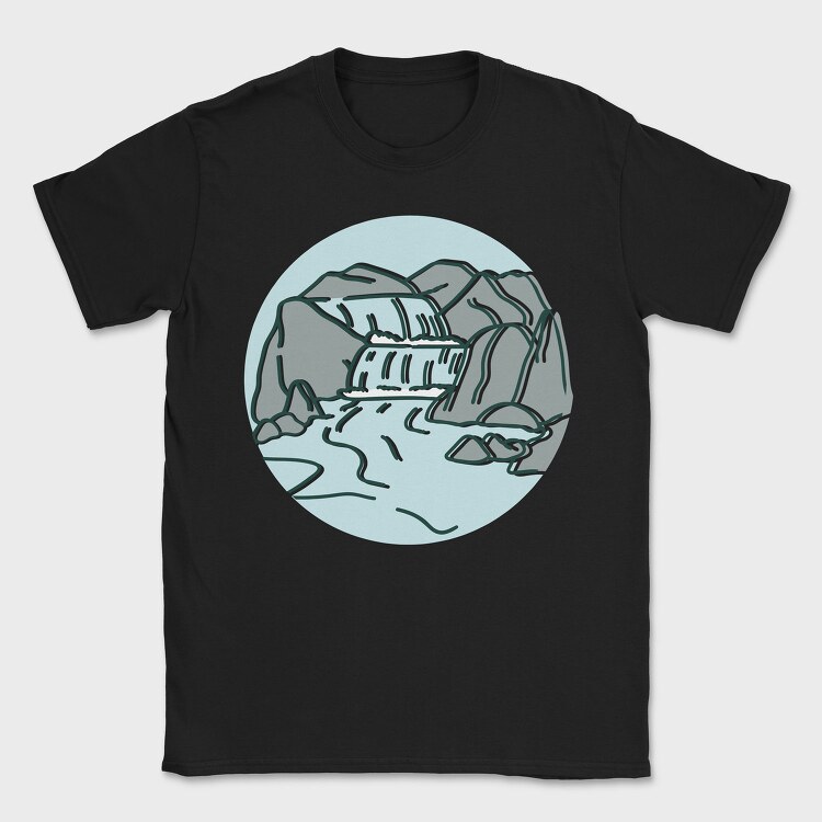 Nature Scenery 3, Tricou Barbati (Unisex)
