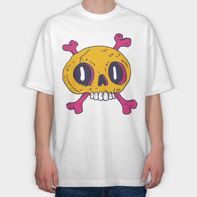 Monster Faces 5, Tricou Oversize Barbati (Unisex)