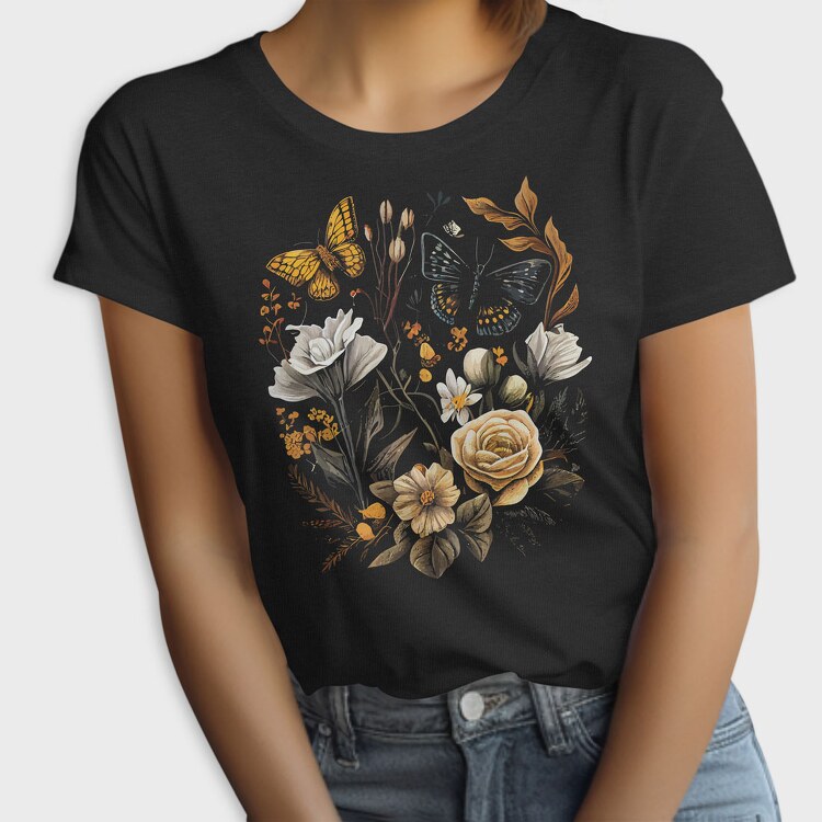 Botanical Flowers, Tricou Femei