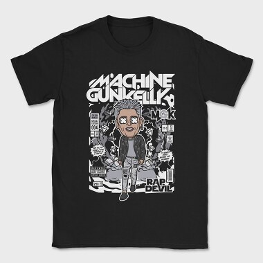 Machine Gun Kelly Rap, Tricou Barbati (Unisex)