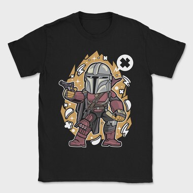 Mandalorian Blast, Tricou Barbati (Unisex)