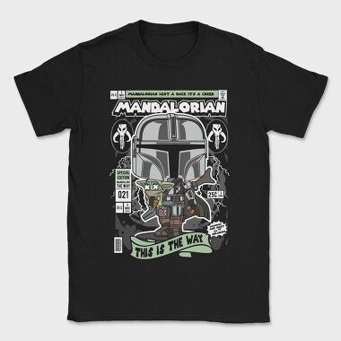 Mandalorian Way, Tricou Barbati (Unisex)