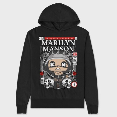 Mansons Edge, Hanorac Oversize Barbati (Unisex)