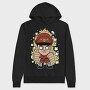 Military Punk Warrior, Hanorac Oversize Barbati (Unisex)