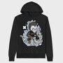 Ninja Warrior Strike, Hanorac Oversize Barbati (Unisex)