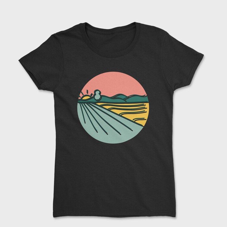 Nature Scenery 2, Tricou Femei