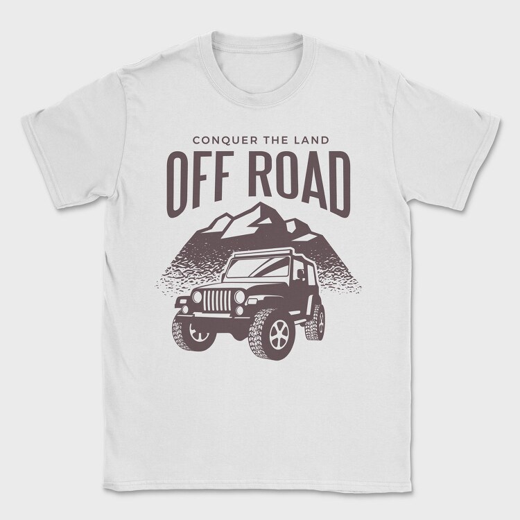 Off Road 1, Tricou Barbati (Unisex)
