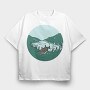 Nature Scenery, Tricou Oversize Barbati (Unisex)