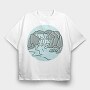 Nature Scenery 3, Tricou Oversize Barbati (Unisex)