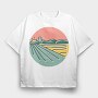 Nature Scenery 2, Tricou Oversize Barbati (Unisex)