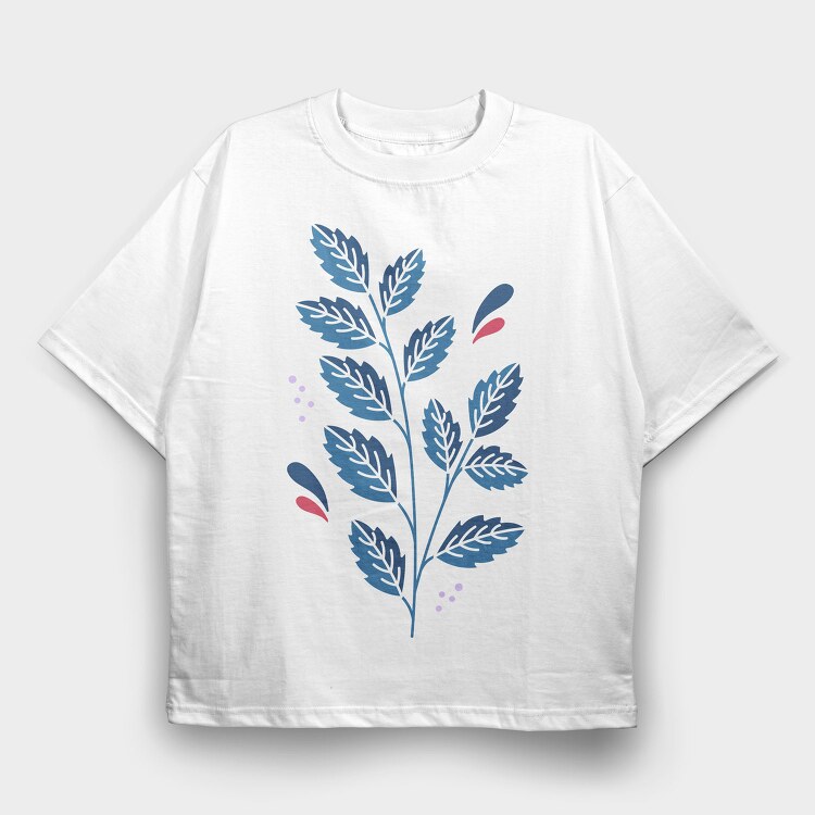 Nature Botanical 9, Tricou Oversize Barbati (Unisex)