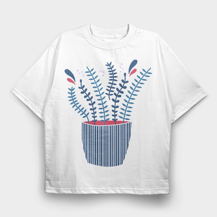 Nature Botanical 8, Tricou Oversize Barbati (Unisex)