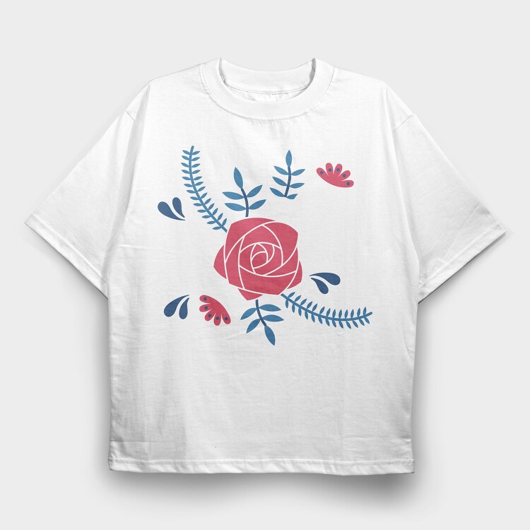 Nature Botanical 4, Tricou Oversize Barbati (Unisex)