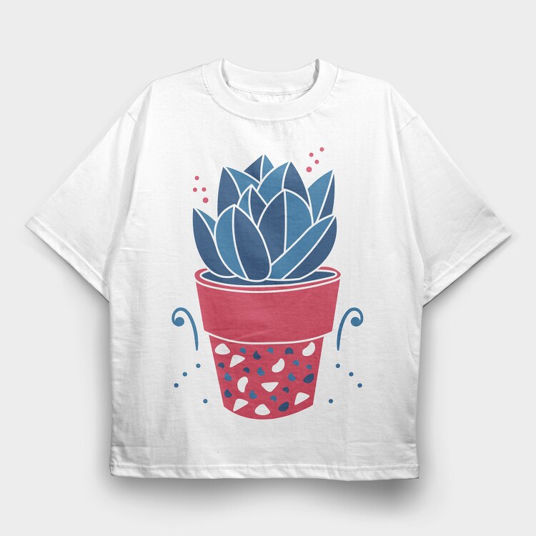 Nature Botanical 3, Tricou Oversize Barbati (Unisex)