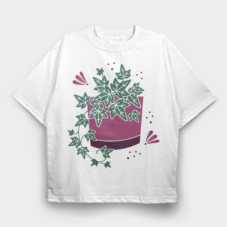 Nature Botanical 10, Tricou Oversize Barbati (Unisex)