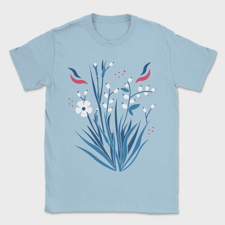 Nature Botanical 1, Tricou Barbati (Unisex)