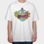 Monster Faces 4, Tricou Oversize Barbati (Unisex)