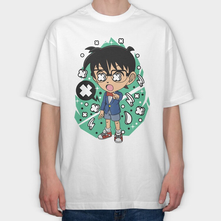 Nerd Chic Pop, Tricou Oversize Barbati (Unisex)