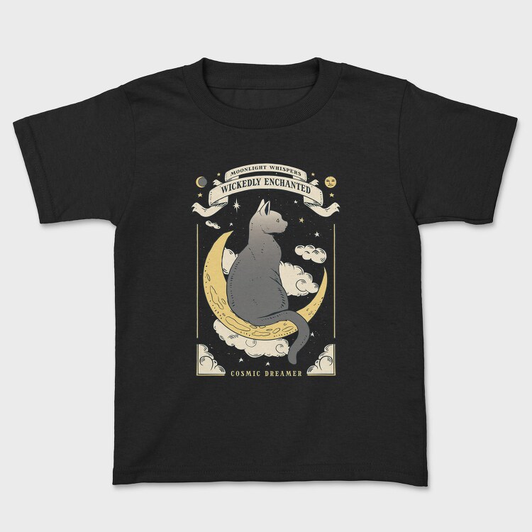 Cat Moon Whimsigoth, Tricou Copii