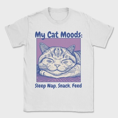 Cat Nap Mood, Tricou Barbati (Unisex)