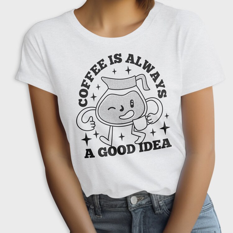 Good Idea Coffee, Tricou Femei