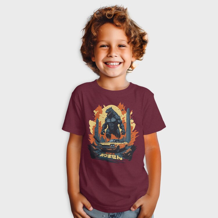 Car Monster Japanese, Tricou Copii