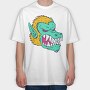 Monster Faces 2, Tricou Oversize Barbati (Unisex)