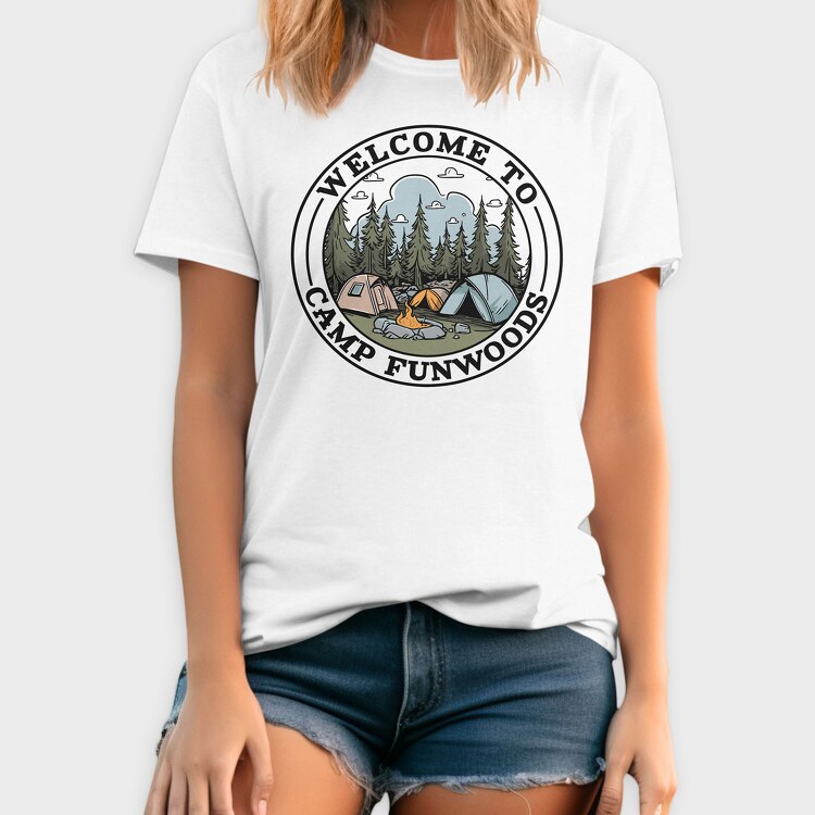 Welcome to Camp Funwoods, Tricou Barbati (Unisex)