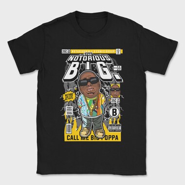 Notorious Big Poppa, Tricou Barbati (Unisex)