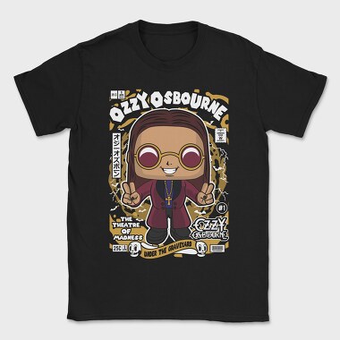 Ozzy Pop Culture, Tricou Barbati (Unisex)