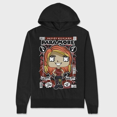 Paramore Punk Pop, Hanorac Oversize Barbati (Unisex)