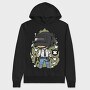 Pumpkin Battle Knight, Hanorac Oversize Barbati (Unisex)