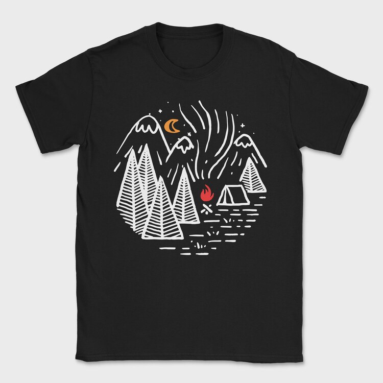 Camp, Tricou Barbati (Unisex)