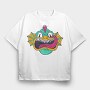 Monster Faces 4, Tricou Oversize Barbati (Unisex)