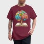 Brain Book, Tricou Barbati (Unisex)