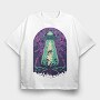 Alien Abduction, Tricou Oversize Barbati (Unisex)