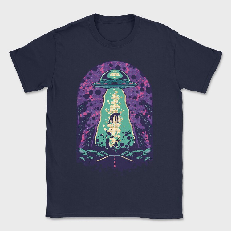 Alien Abduction, Tricou Barbati (Unisex)