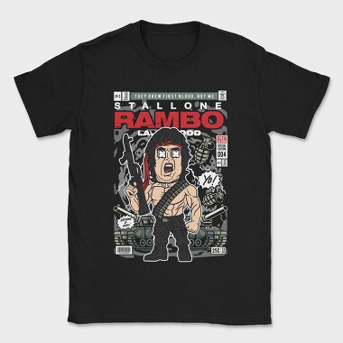 Rambos Roar, Tricou Barbati (Unisex)