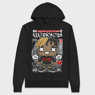 Reborn Legend Comic, Hanorac Oversize Barbati (Unisex)