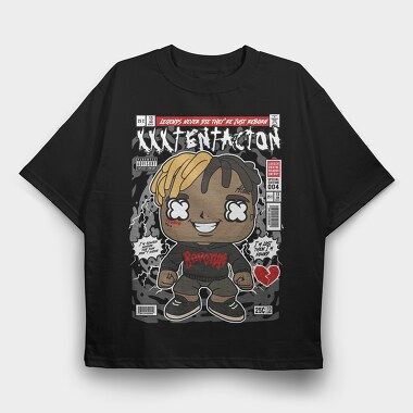 Reborn Legend Comic, Tricou Oversize Barbati (Unisex)