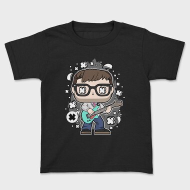Rockstar Glasses Guitar, Tricou Copii