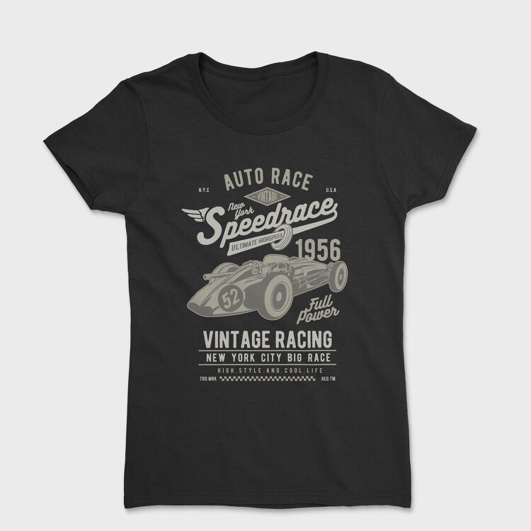 Vintage Speedrace, Tricou Femei