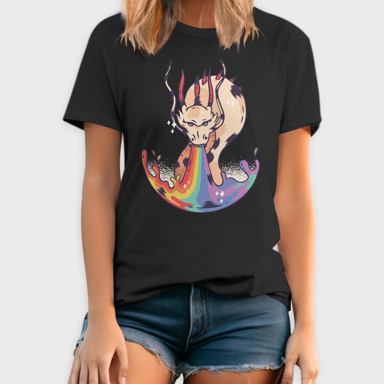 Dragon Rainbow, Tricou Barbati (Unisex)