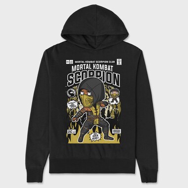 Scorpion Strike, Hanorac Oversize Barbati (Unisex)