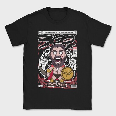 Sparta Warrior Roar, Tricou Barbati (Unisex)
