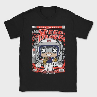 Speed Racer Comic, Tricou Barbati (Unisex)