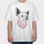 Tattoo Chiwawa, Tricou Oversize Barbati (Unisex)