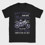 Vintage Motocross, Tricou Barbati (Unisex)