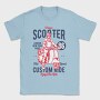 Vintage Scooter, Tricou Barbati (Unisex)